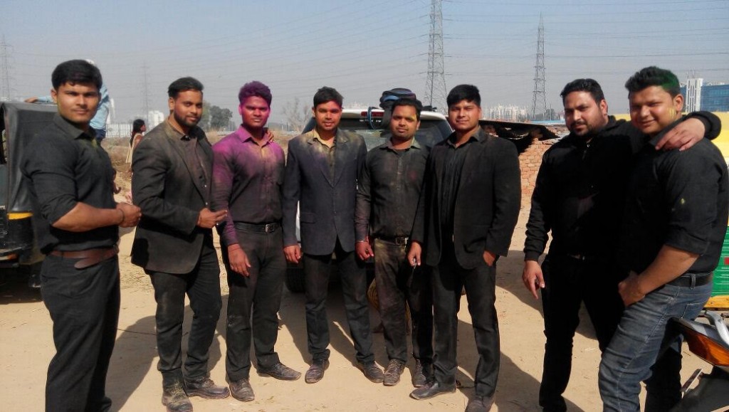 Bouncers at event on Holi Delhi NCR