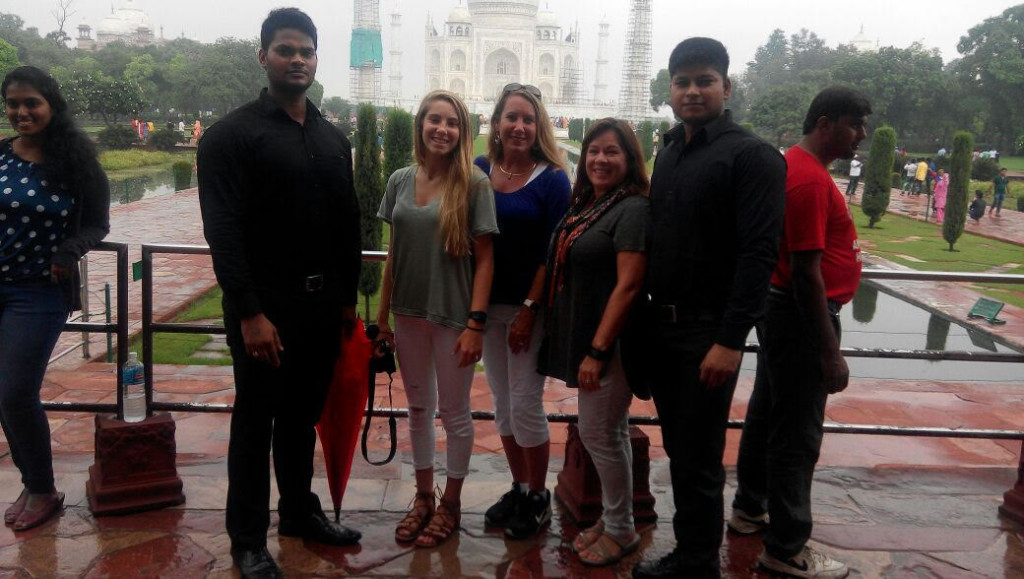 Personal Protection at Taj Mahal Agra India