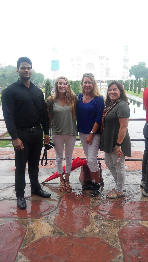 Taj Mahal Agra with Bodyguards from Denetim Services