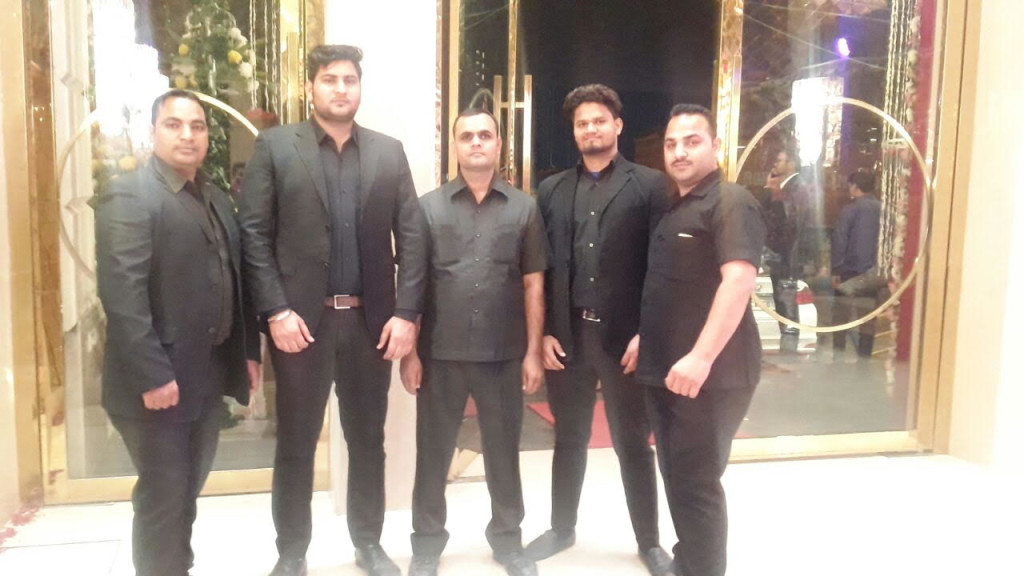 Bodyguard Bouncer security hire for marriage