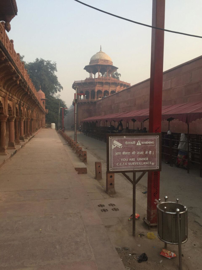 Foreigner protection Taj Mahal Agra