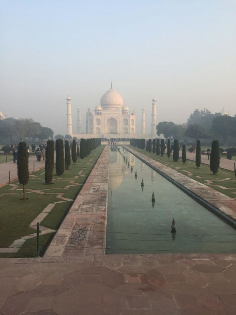 Protection for Taj Mahal India