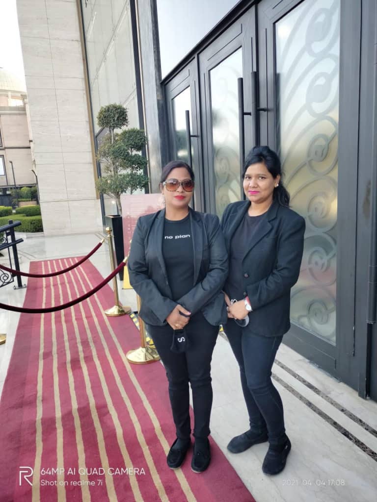 Female Bodyguard Bouncers For Security Of Vvip Female Management In