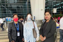 Female-Bodyguards-at-Delhi-airport-with-client