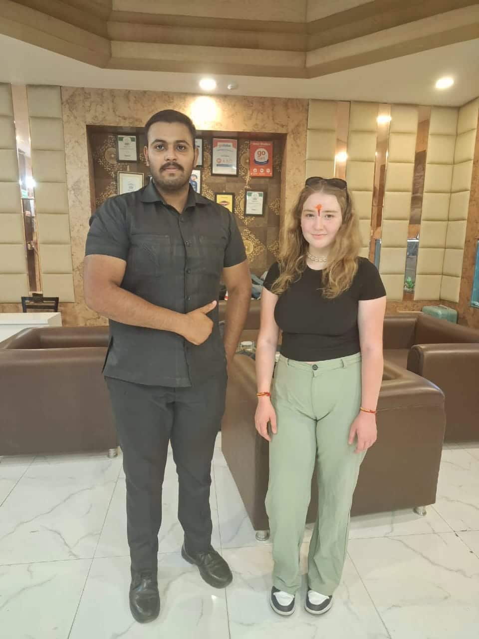 Armed Bodyguard CPO – Personal Security Officer , PSO hire for Solo Female foreigner from Germany visiting Delhi, Agra, India
